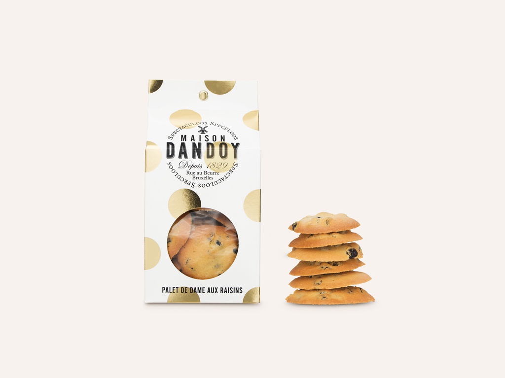 Precious little Dandoy Palet de dame aux raisins